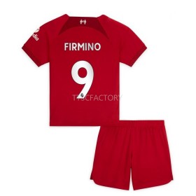 Maillot de Foot Liverpool Firmino 9 Domicile 2022-23 - Enfant
